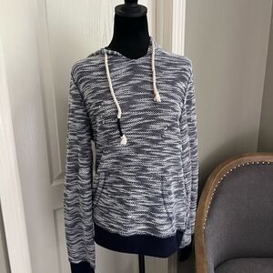 Beach By Exist Blue Hoodie Sweatshirt